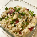 しげその's cooksnap of when they made 簡単＊塩さばとしば漬けの春色混ぜご飯.