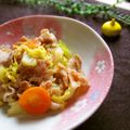 haruku221's cooksnap of when they made キャベツと豚こま肉のネギ味噌炒め.