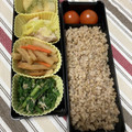 ぐりtoぐら's cooksnap of when they made 春菊としめじと人参の胡麻和え　.