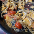 a0024755's cooksnap of when they made 中華風 しめじとトマトの卵炒め.