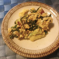 yesmama's cooksnap of when they made 簡単！わけぎと豚肉の甘辛卵とじ.