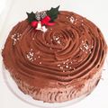 パプリカオバケ's cooksnap of when they made ブッシュドノエル♬簡単クリスマスケーキ.