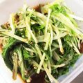 1男4女のママ's cooksnap of when they made ポンの水菜ナムル.