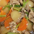 SkySorbet's cooksnap of when they made 豚肉とかぶのとろみ煮.
