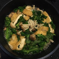 クック78R779☆'s cooksnap of when they made ５分でもう一品♪春菊としめじの煮びたし.