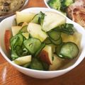 低カロ探検隊's cooksnap of when they made りんごときゅうりのレモン風味サラダ.