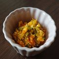 クックEU058N☆'s cooksnap of when they made 離乳食中期 南瓜とブロッコリーの白和え☆.