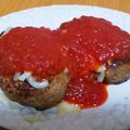 sweet_rose's cooksnap of when they made 我が家の♪イタリアンハンバーグ.
