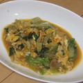きらり流れ星's cooksnap of when they made １人暮らしを応援！簡単レタスの卵とじ.