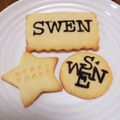 きてぃコ★'s cooksnap of when they made キャラクッキー.