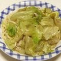 きらり流れ星's cooksnap of when they made レタスと豚肉の中華風焼きうどん.