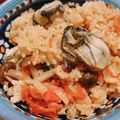 あちゃママ♡'s cooksnap of when they made 祖父直伝♡牡蠣炊き込みご飯超簡単激ウマ♡.