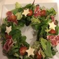 うめきち０２１１'s cooksnap of when they made 簡単・クリスマスリースサラダ.