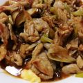 maack's cooksnap of when they made ふんわり卵と豚肉の中華オイスター炒め.