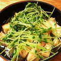 かめさん☆'s cooksnap of when they made 簡単！冷製☆厚揚げの豆苗煮.