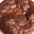 れもんらむね's cooksnap of when they made 材料4つで簡単チョコレートケーキ.