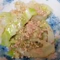 クック0KFDPJ☆'s cooksnap of when they made キャベツとツナの和え物.