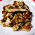 Penpen7's cooksnap of when they made お弁当やおつまみに合う！ちくわの磯辺揚げ.