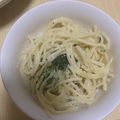 もんだん's cooksnap of when they made 生クリームなし！たらこのクリームパスタ♡.