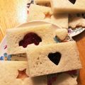 ひーーーーちゃん☆'s cooksnap of when they made 簡単でかわいいサンドイッチ(お弁当).