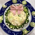 ☆ＴＯＭＯＹＯ☆'s cooksnap of when they made 簡単クリスマスリースサラダ.
