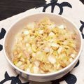 白米広重's cooksnap of when they made 白菜と小松菜のシーチキンみぞれサラダ.