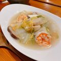 naganyo's cooksnap of when they made 豆腐と魚介のあんかけ煮.