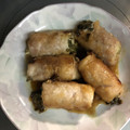 クックE08YXJ☆'s cooksnap of when they made 豚ロースのネギ巻き♪白だしレモンダレ☆.