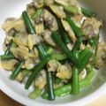 もりのりころ's cooksnap of when they made 栄養！あさりとにんにくの芽のあっさり炒め.