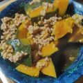 Yuuya_mama's cooksnap of when they made 味が染み染み〜かぼちゃのそぼろ煮.