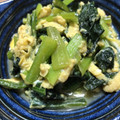 手抜きクック's cooksnap of when they made 小松菜の卵とじ.