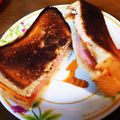 すみま～る's cooksnap of when they made キャベツとハムエッグのホットサンド.