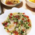 小田＊和子's cooksnap of when they made ほたてと彩り野菜のカルパッチョ.