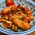 ☆さぶ☆☆'s cooksnap of when they made たっぷりキノコのケチャップ炒め お弁当◎.