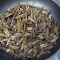 watership's cooksnap of when they made 牛ごぼうしぐれ煮.