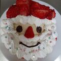 おっかし♪'s cooksnap of when they made 1歳からのクリスマスケーキ.