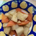 Kirin♬'s cooksnap of when they made 簡単煮物！じゃがいもと人参の甘辛煮.