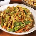 低カロ探検隊's cooksnap of when they made ダイエットに♥しらたきのツナカレー炒め.