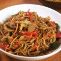 低カロ探検隊's cooksnap of when they made かまぼこ入り焼きそば.