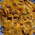 クックJMXHYH☆'s cooksnap of when they made 玉ねぎ＆豚バラ肉と卵の塩昆布炒め.