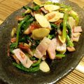 ナオボ's cooksnap of when they made ほうれん草♡♥アーモンドバターソテー.