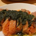 natsu150's cooksnap of when they made 40℃ 低温調理 サーモン コンフィ.