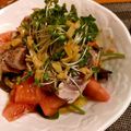 ✱Lily✱'s cooksnap of when they made マグロのたたき風カルパッチョ.