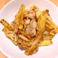 ステルトミチル's cooksnap of when they made バジル香る☆長いもと豚こまのカレー炒め.