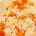 ハッピィ0730's cooksnap of when they made 簡単☆美味しい☆にんじんごはん.