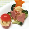 ほあちん's cooksnap of when they made クリスマス2008☆ポテトサラダツリー.