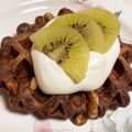 く～にゃんにゃん's cooksnap of when they made ココア風味のアメリカンワッフル.