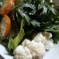 ふぁんたにゃん's cooksnap of when they made 春菊とオリーブオイルのシンプルサラダ！.