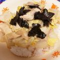 にゃにゃん16's cooksnap of when they made 簡単めんつゆで白菜と鶏胸肉 汁だく親子丼.