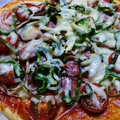クックXQR1U4☆'s cooksnap of when they made 簡単手作りピザ.